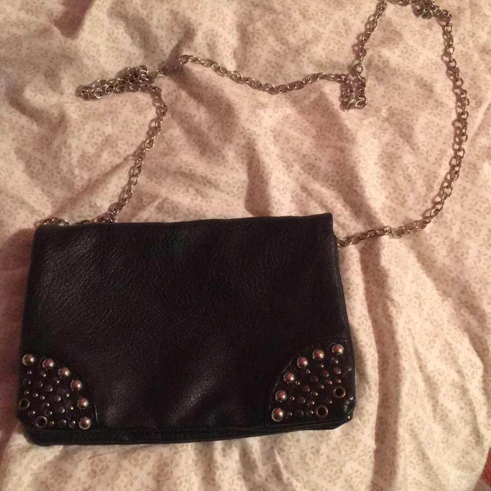 Cross body black bag